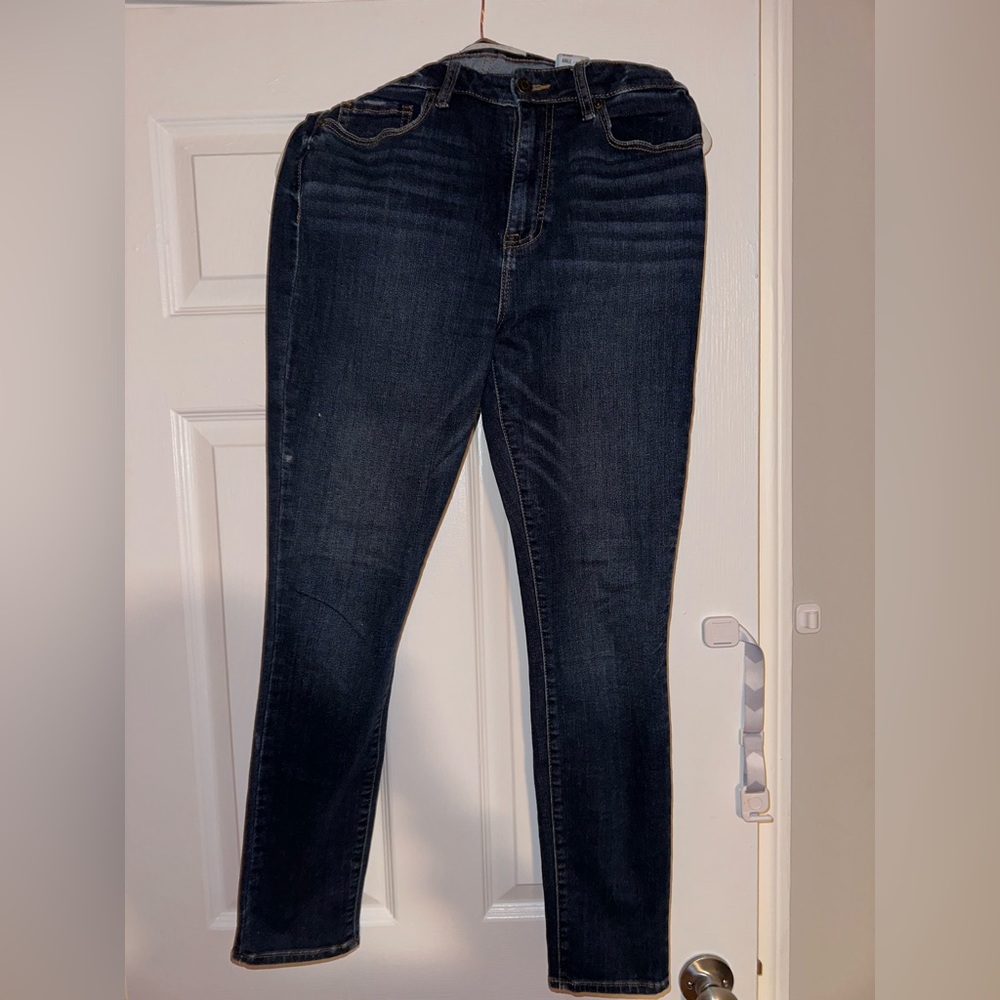 Eunina Non-Distressed Dark Wash Jeans